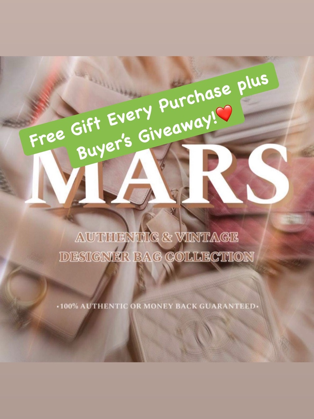 LUXURY Items Sale w/ Gift Every Purchase plus Buyer’s Giveaway ❤️